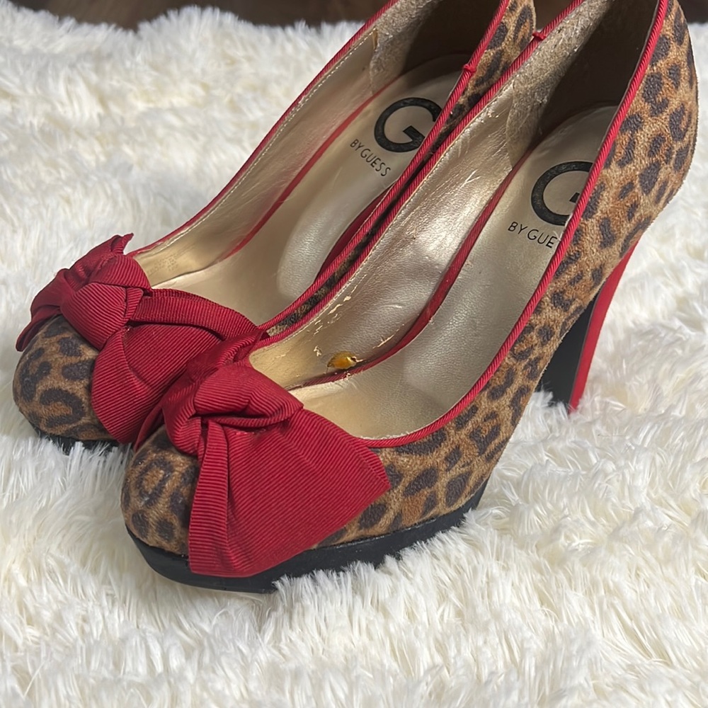 Leopard Print Heels | Leopard Print Womens Shoes | Guess Shoes